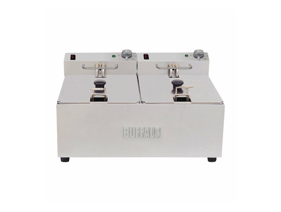 Buffalo Twin Tank 2 x 5ltr Fryer