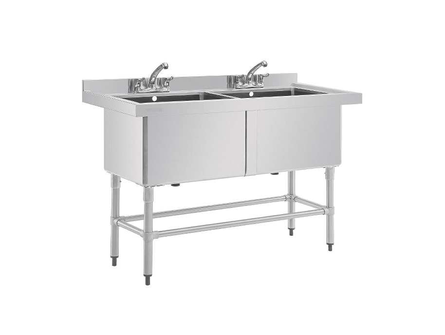 Vogue Double Potwash Sink